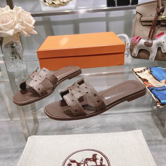 Hermes Slippers Wmns ID:20250529-740